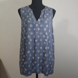 Nic+ Zoe  Sleeveless Blouse Tank Top